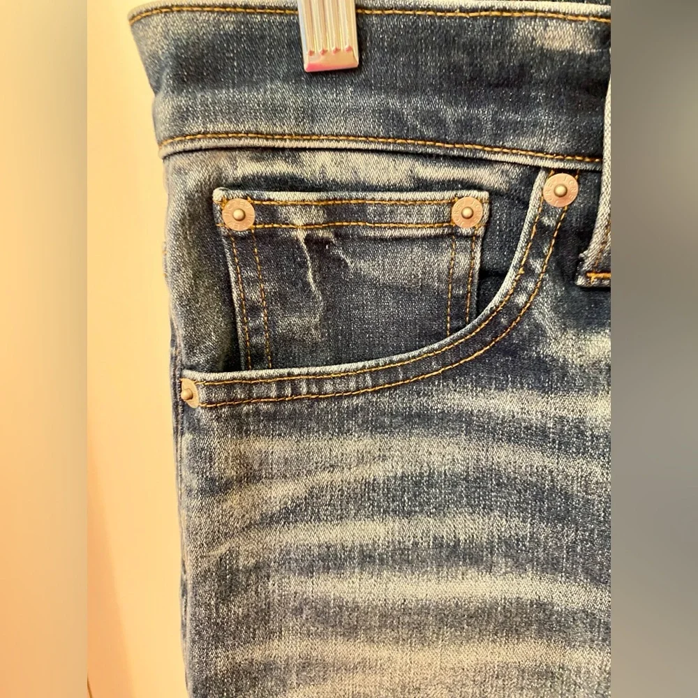 J Crew Billie Demi Boot Cropped Jeans Size 29